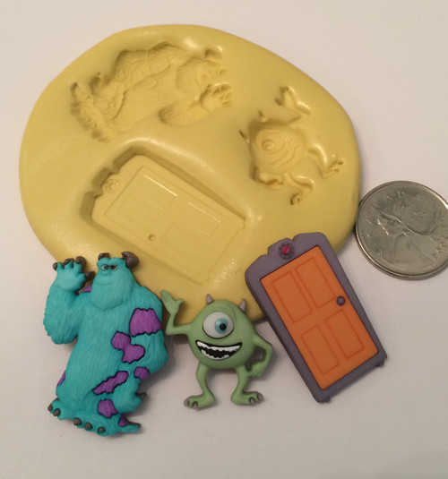 Monster Inc. Silicone Mold Set